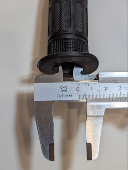 Ручки (грипсы) руля 22мм на питбайк, эндуро мотоцикл , мопед, износостойкие универсальные