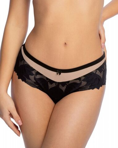 Трусики-слипы Keto со средней линией талии (Размер: XL) (Цвет: черный)