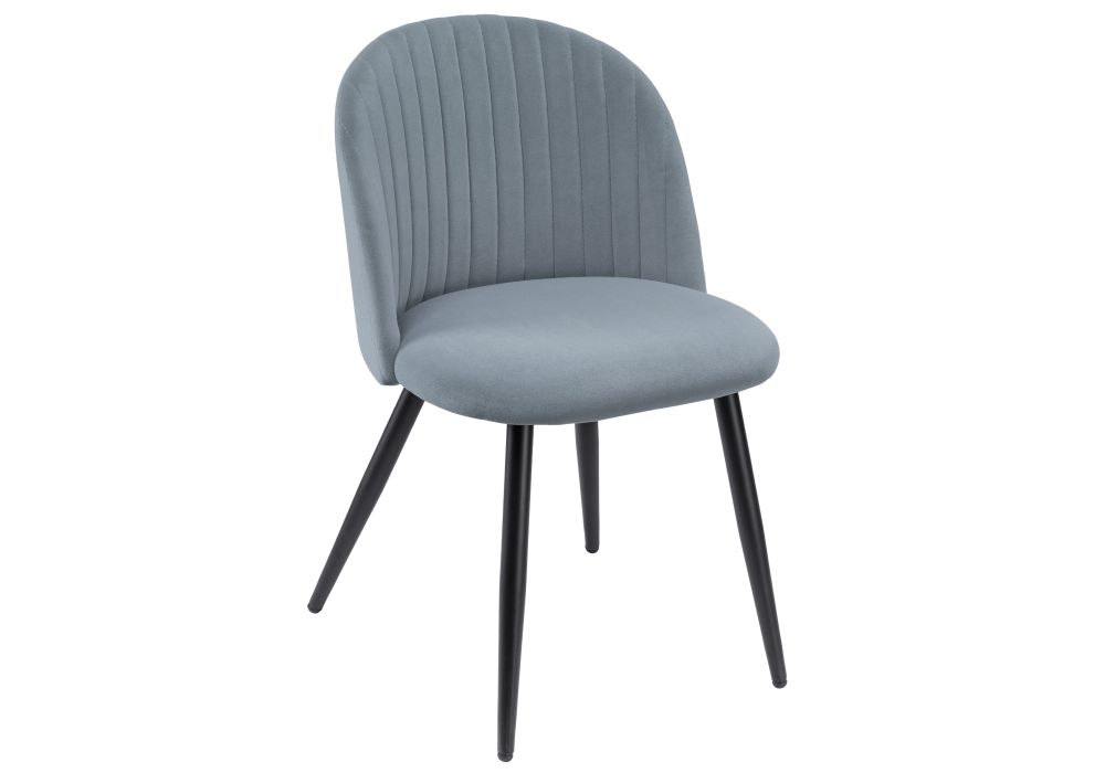 Стул на металлокаркасе Gabi 1 gray / black