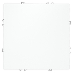 Выключатель с самовозвратом встраиваемый VOLTUM S70 одноклавишный 10А, (белый матовый)