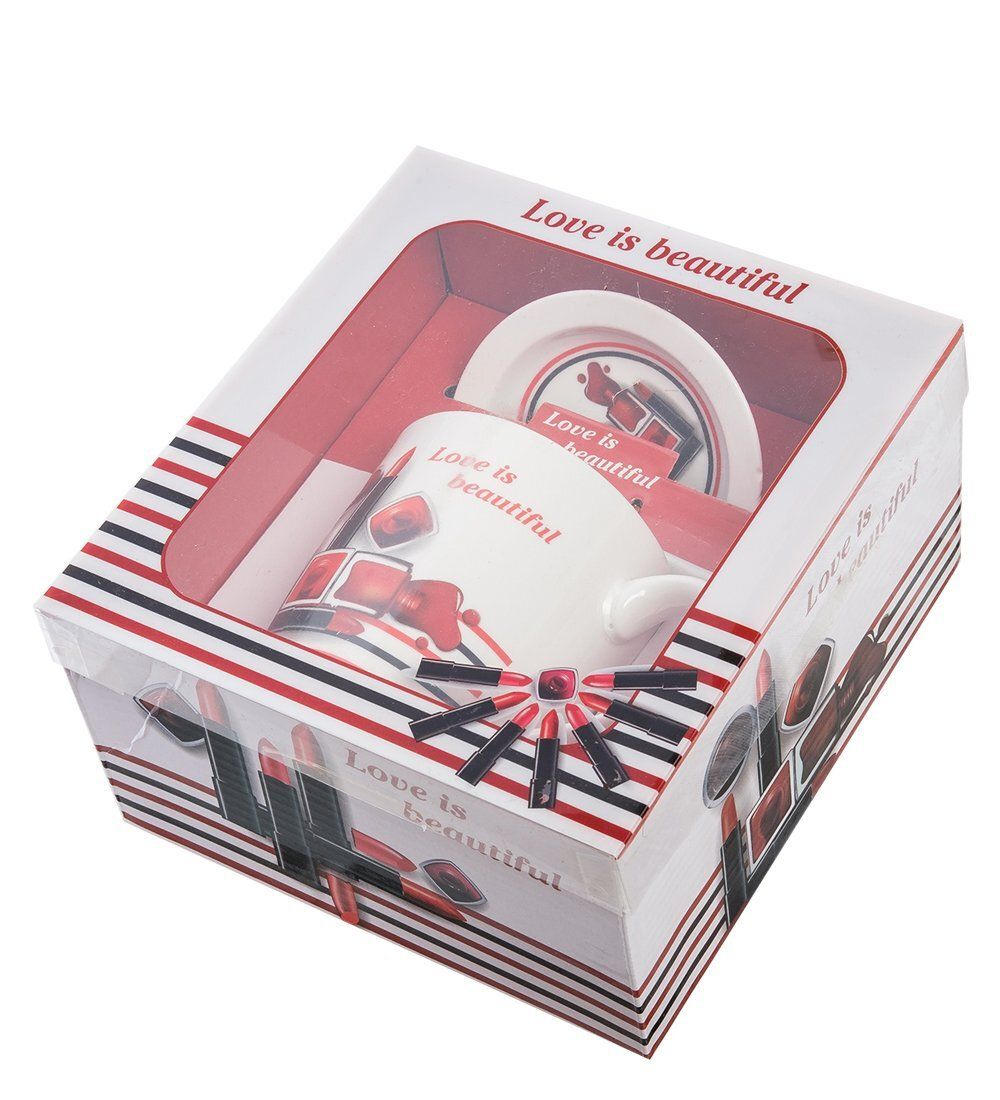 GAEM Art MUG-234/3 Кружка в подарочной коробке «Любовь прекрасна»