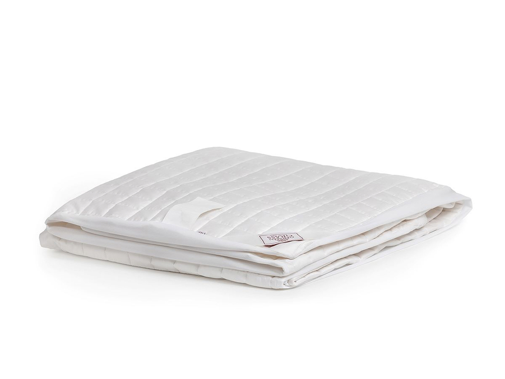 Наматрасник хлопковый с сетчатой юбкой x40 German Grass Коттони Белый