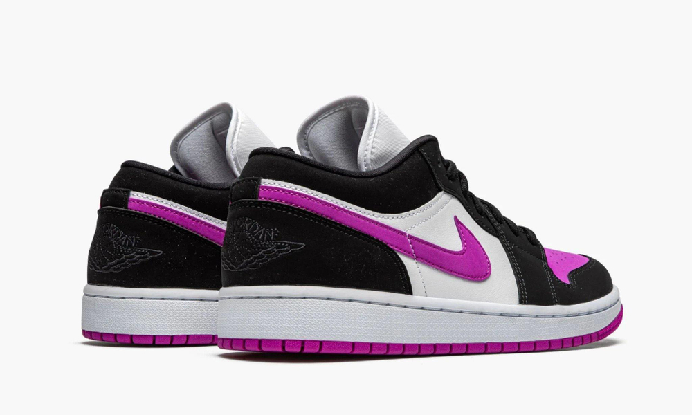 Air Jordan 1 Low WMNS "Black / Cactus Flower"