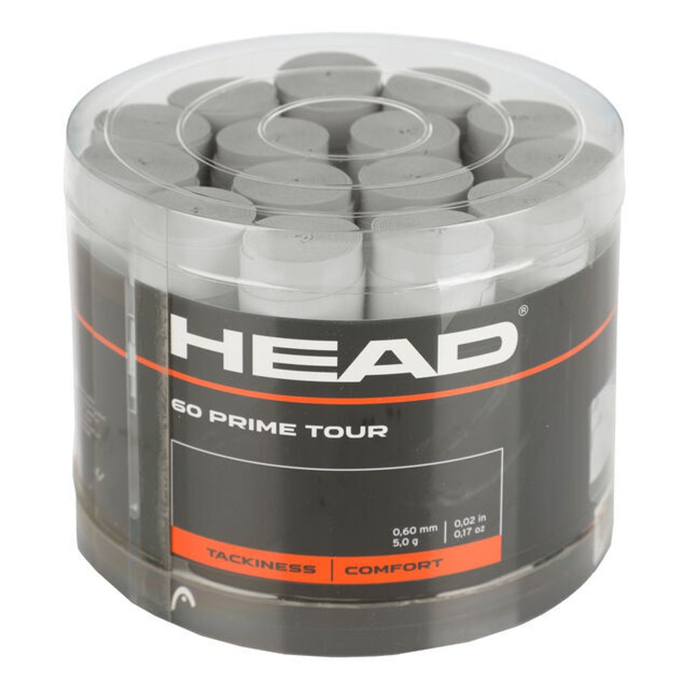 Намотки теннисные Head Prime Tour 60P - grey