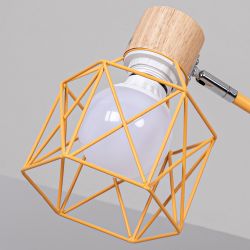 Потолочная люстра CORF B3 Yellow 8 lamps