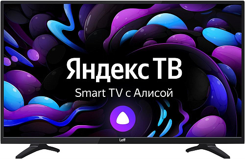 тв ЖК Leff 43U550T UHD Smart Яндекс