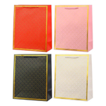 Подарочный пакет Basir, серия "Золотое тиснение", 18*23*10 см, ассорти