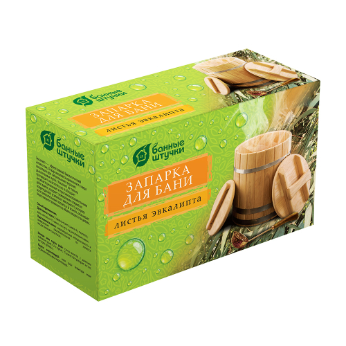 Запарка для бани Листья эвкалипта 20 фильтр-пакетиков