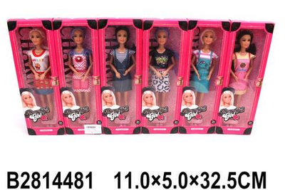 Кукла тип Модель на шарнирах 32см, коробка HS-84