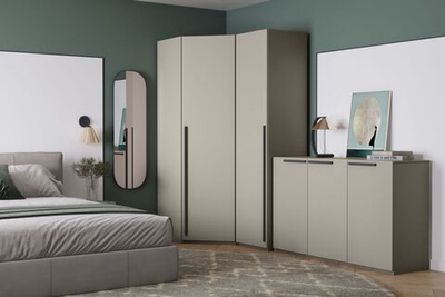 Спальня Лорена Пакс-2 Кашемир 5981 BS 305*90*210 см, Бежевый   Фиеста