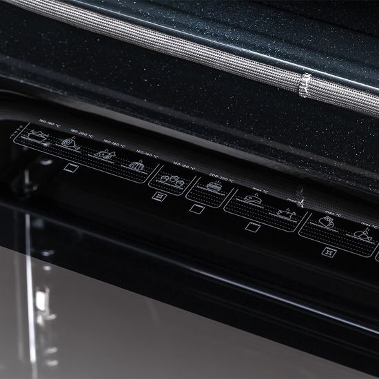 Электрический духовой шкаф Pyramida F 80 EPL GWH