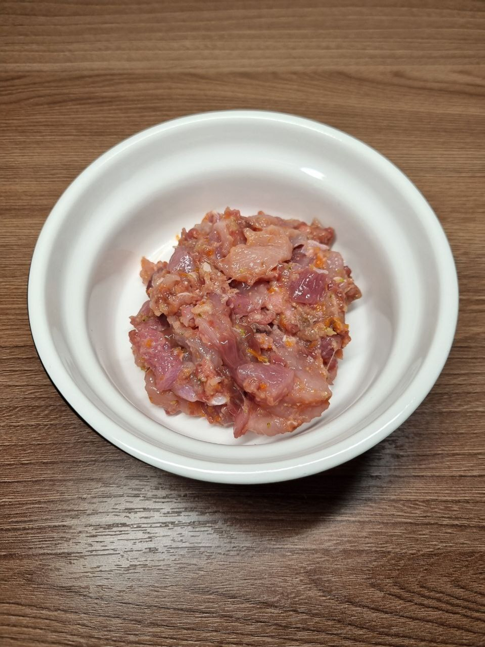 Натуральный корм для кошек "Кролик - Индейка. Кусочки в фарше"