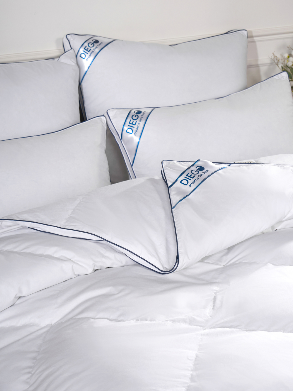 Одеяло пуховое пышное Safisa Евро 200x220