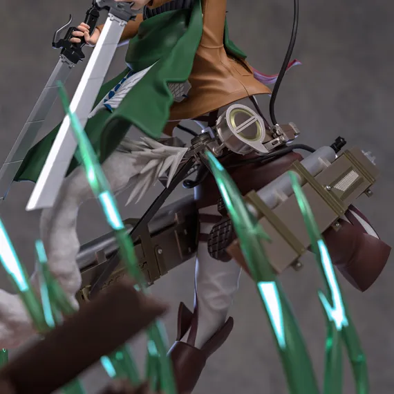 Mikasa on the roof - Attack on Titan