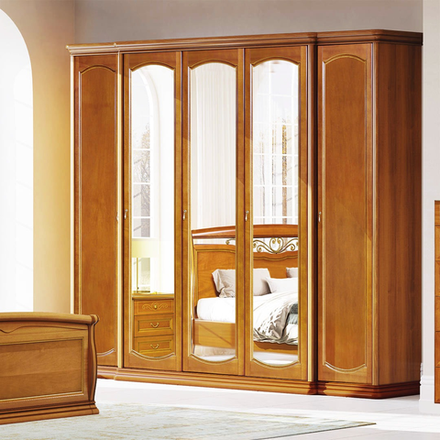 ЛУИДЖИ Шкаф для одежды 5-дв.