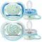 Əmzik \ ultra air soother nighttime, 6-18m, 2-pack, boy