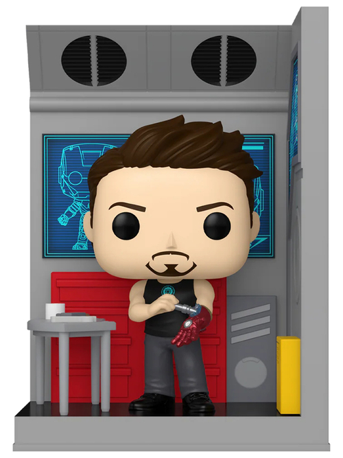 Фигурка Funko POP! Nooks Marvel Iron Man Tony Stark In His Workshop 86244