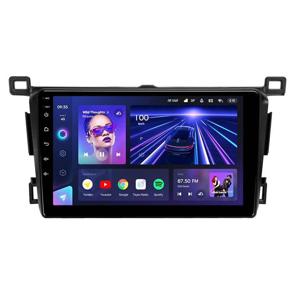 Teyes CC3L 9"для Toyota RAV4 2012-2018 (прав)