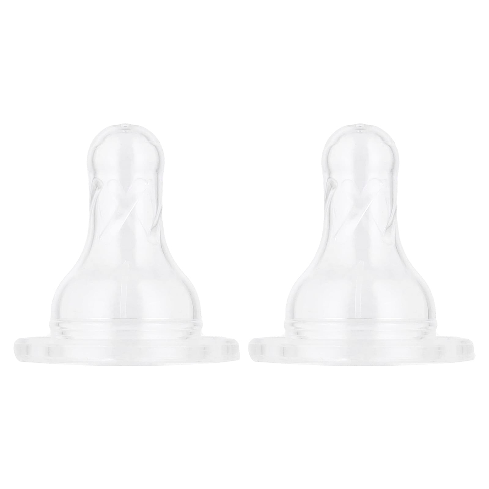 Dr. Brown's, Natural Flow®, соска против колик, для детей от 0 месяцев, медленный поток, 2 шт.