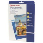 Фотобумага А4, 230 г/м2, 50 листов, односторонняя, глянцевая, BRAUBERG, 362876