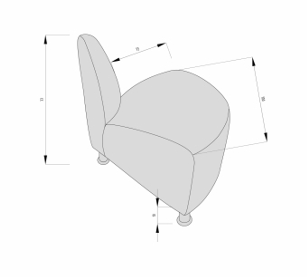 Секция угловая Блюз внешняя