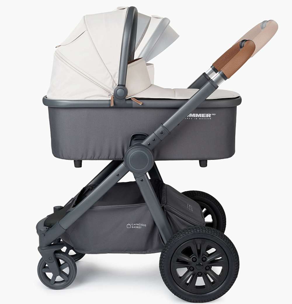 Детская коляска Happy Baby Mommer Pro 3 в 1 Beige