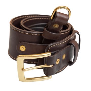 Кожаный ремень ПЕТРОГРАДЪ, модель 2, 120см, для разгрузочного пояса