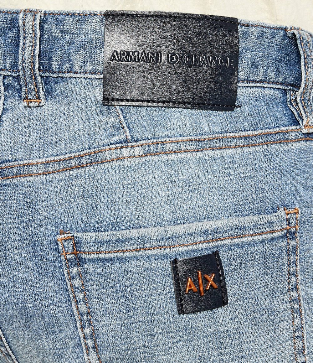 Джинсовые шорты BERMUDA Armani Exchange - голубой(3DZJ65 Z1XBZ)