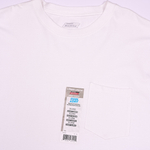 Новая футболка Dickies белого цвета с кармашком, 2XLT/3XLT