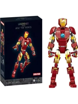 Конструктор Марвел Фигурка Железного человека 389 деталей