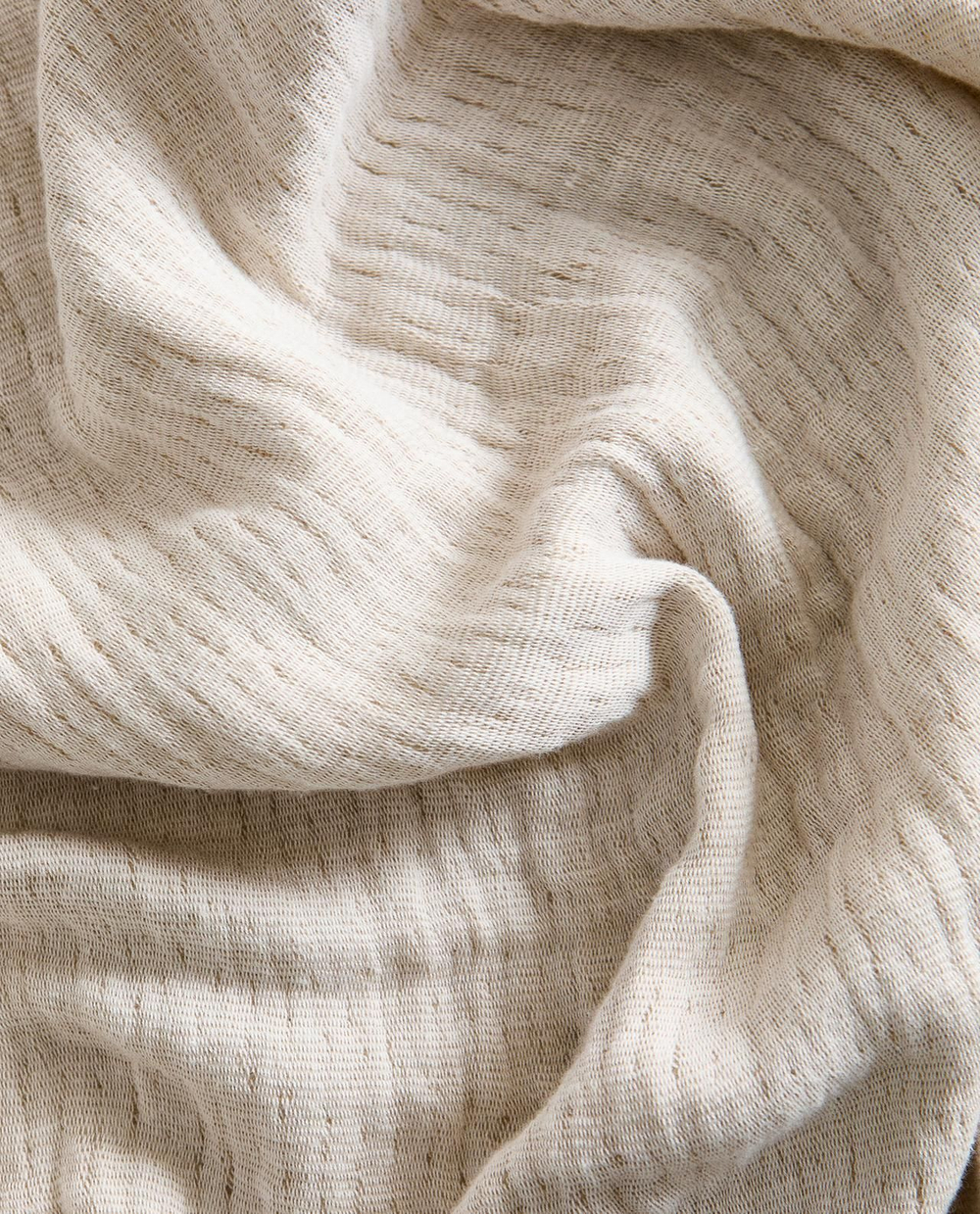 Zara Home - Хлопковый плед , бежевый, 140x190 см