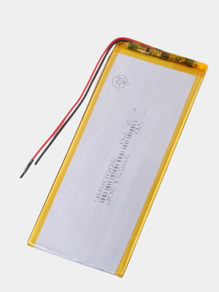 Аккумулятор универсальный Li-Pol 357080, 3,7 В, 3000мАч