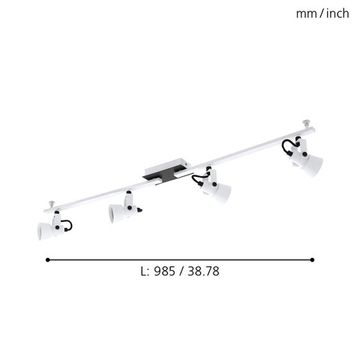 Спот 4*GU10 97374 белый/черный TRILLO Eglo