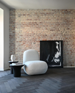 Стол 101 Copenhagen Trumpet Table, Tall, Calacatta