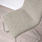 Стол и 6 стула - STRANDTORP / LUSTEBO IKEA/ СТРАНДТРОП/ ЛУСТЕБО ИКЕА, 150/260 см, серый/белый