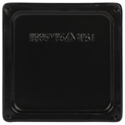 Коробка протяжная ЭРА Y-995-150-150-100-31 металлическая У-995 без уплотнителя 150х150х100мм черная IP31 | Коробки протяжные металлические