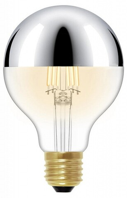 Лампа светодиодная Loft it Edison Bulb E27 6Вт 2700K G80LED Chrome