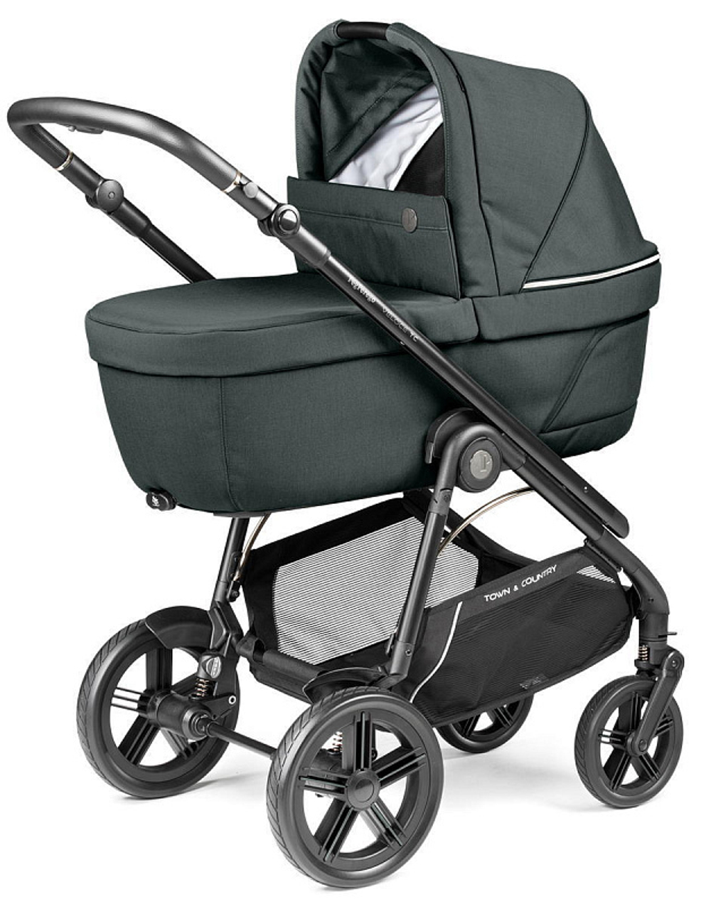 Коляска Peg Perego Veloce TC Brio Culla Belvedere 2 в 1 Metal