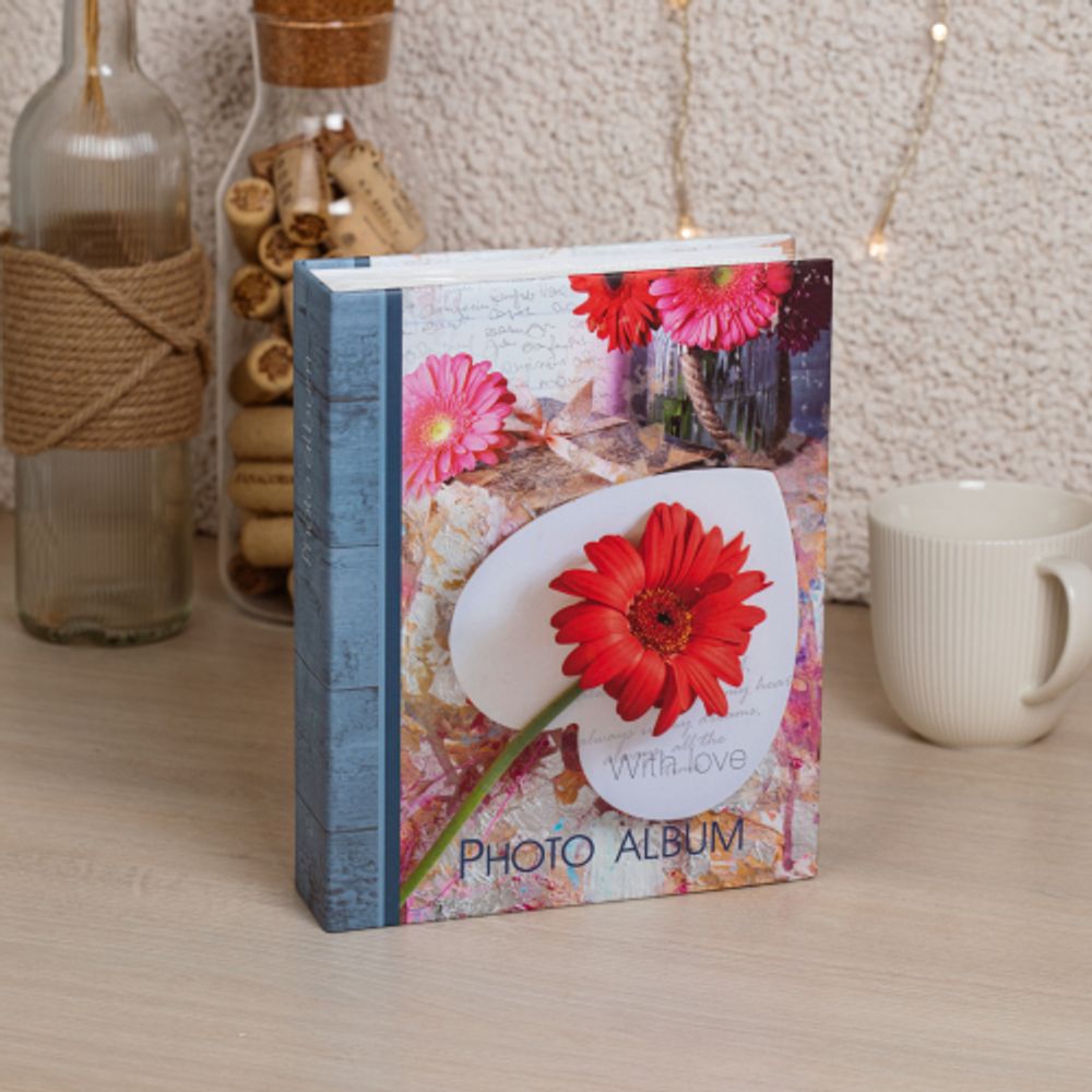 Фотоальбом Image Art IA-200PP серия 384 Цветы термосварка 50 листов 200 фотографий размер 10х15