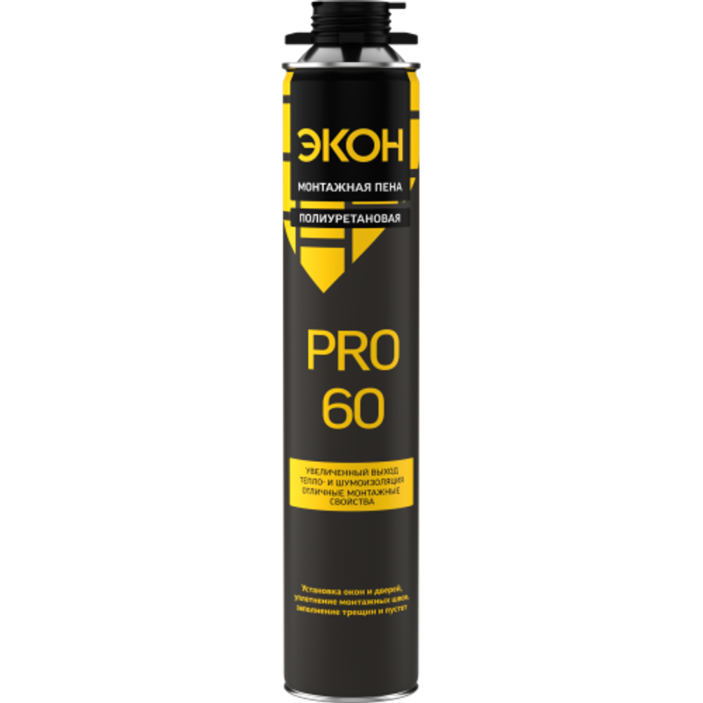 Пена монтажная Экон 3048152 60 ПРО 750 мл | Экон