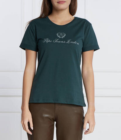 Футболка Pepe Jeans London - темно-зеленый(PL505706)