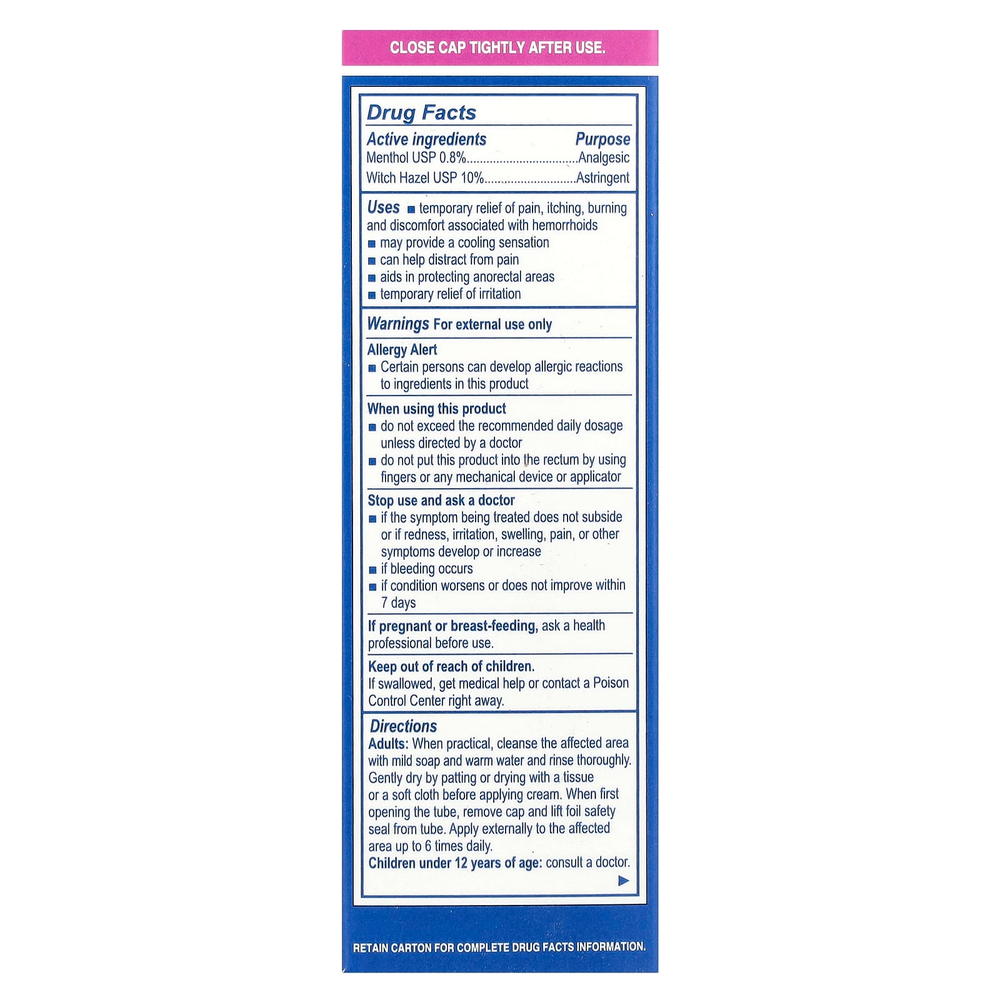 Earth's Care, Крем от геморроя, 28 г (1 унция)