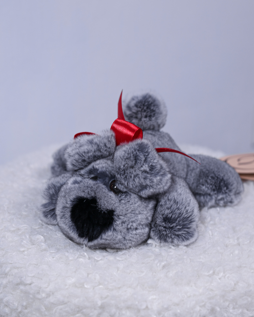 Собака Шанель маленькая (серая)