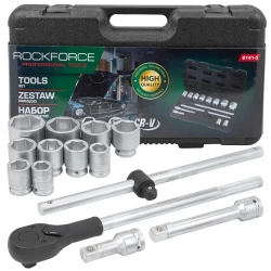 Набор инструментов 14пр. 3/4''6гр.(22,24,27,30,32,36,38,41,46,50), в кейсе RockForce##Rock FORCE RF-6141-5