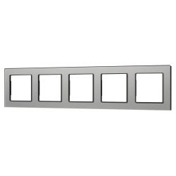 Рамка стеклянная FRM-GLARE-GS-5-GR (Arlight, -) 043807