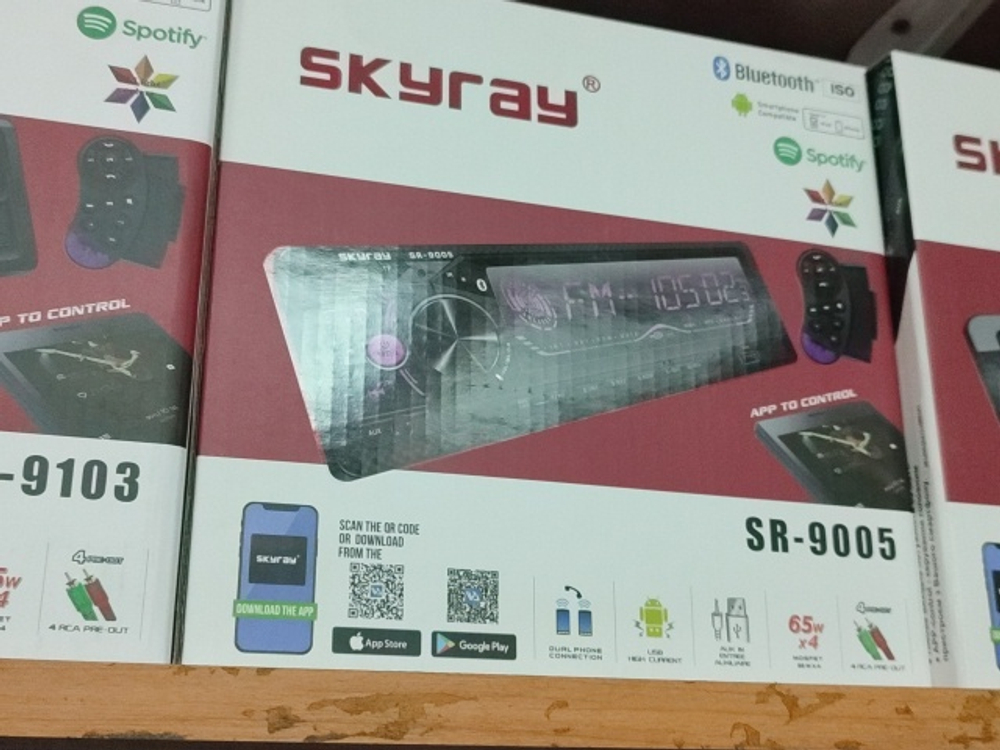 Автомагнитолы USB SD MMC PRO SKYRAY 9005BT