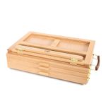 Этюдник-органайзер для пастели Гамма, 3 уровня, 30*13,5*44см, бук