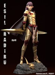 Эсил Радиру Поднятие уровня в одиночку Фигурка