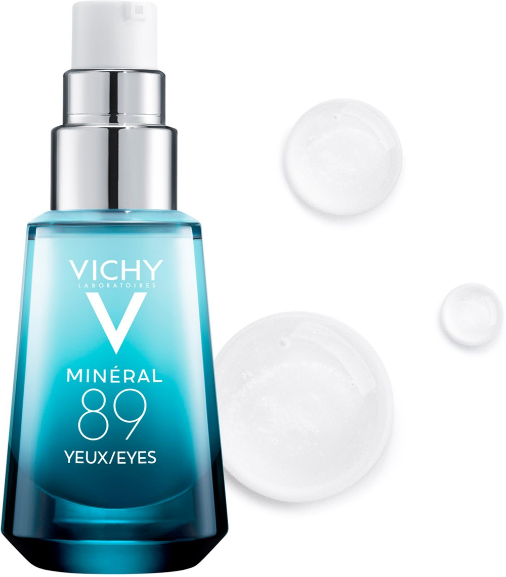 Vichy Mineral 89 - укрепляющий и наполняющий гиалуроновый бустер для области вокруг глаз /   15  ml  / GTIN 3337875596763