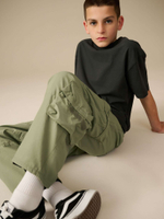 Брюки карго для мальчика Next E42-112, Хаки